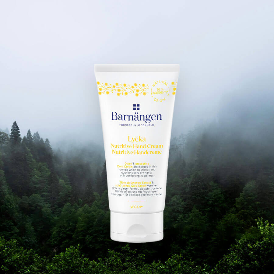Barnängen Lycka Handcreme – natürliche Pflege mit Cold Cream und Moltebeerenöl.