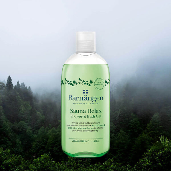 View Barnängen Sauna Relax Duschgel – natürliche Pflege mit Birkenextrakt für entspannte Haut. - Image 1
