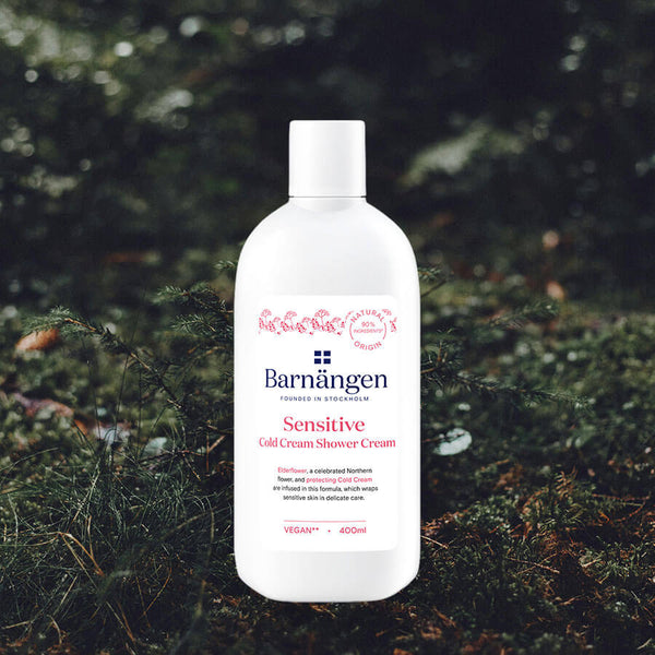 View Barnängen Sensitive Shower Cream – milde Cold Cream Pflege mit Holunderblüte. - Image 1
